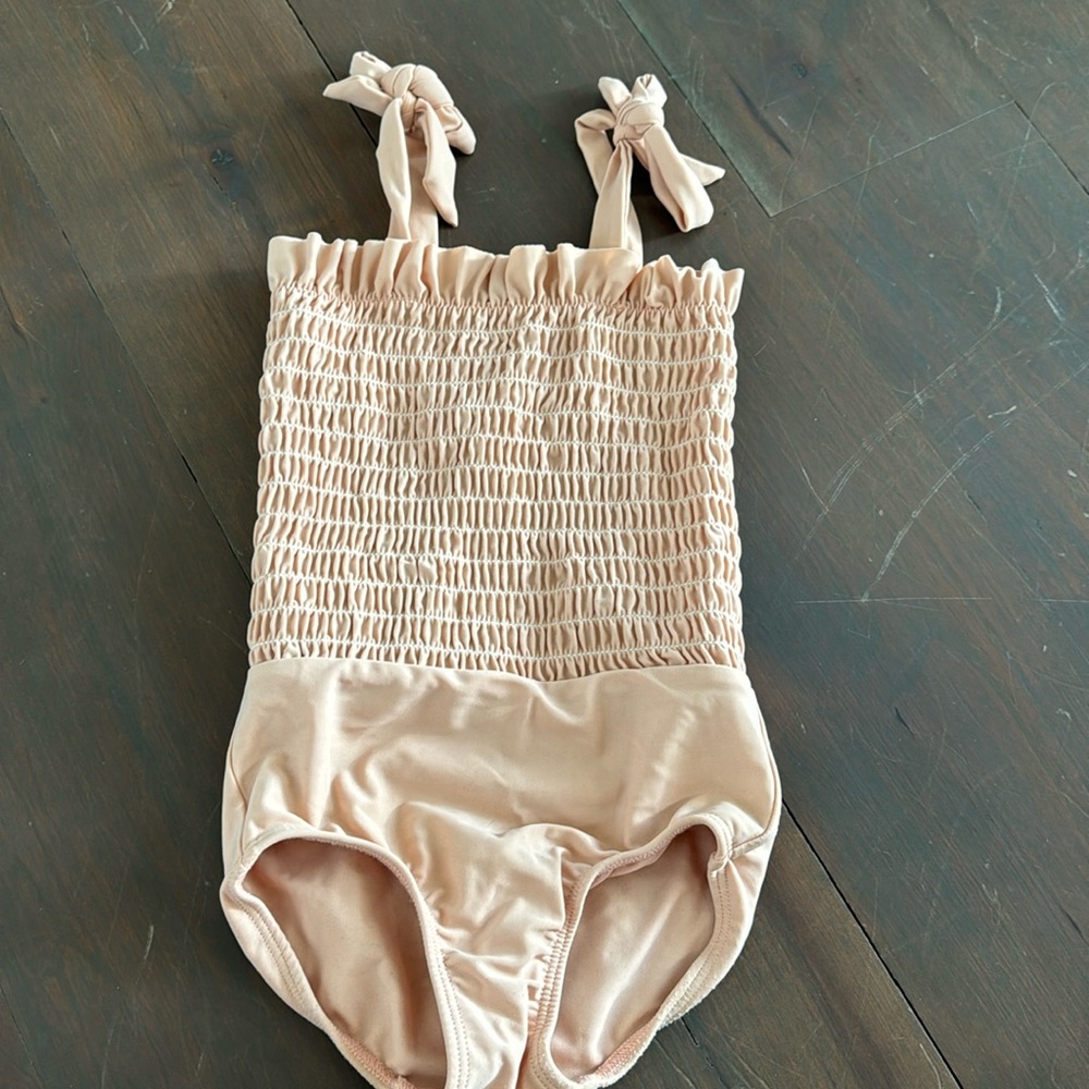 minnow swim peach one piece 3/4